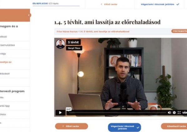 Money Marathon - friss házas kurzus