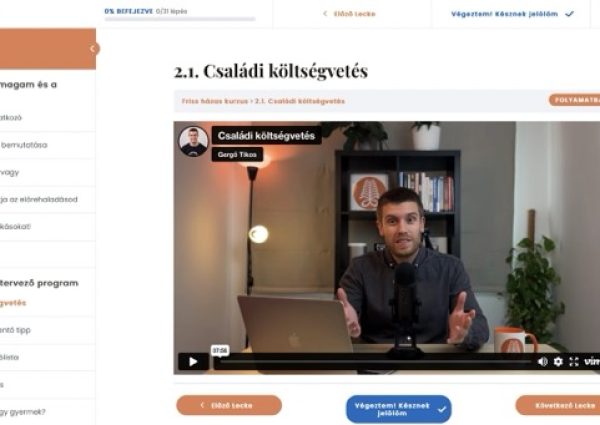 Money Marathon - friss házas kurzus