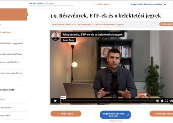 Money Marathon - friss házas kurzus