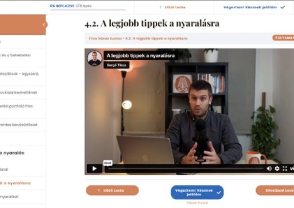 Money Marathon - friss házas kurzus